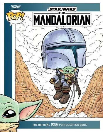 Funko POP! Star Wars: The Mandalorian Official Coloring Book