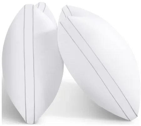 SORMAG 2-Pack 20" x 30" Down Alternative Hotel Collection Gusseted Cooling Pillows
