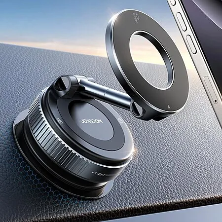 Joyroom 360° Adjustable MagSafe Suction Cup Phone Mount (Dark Blue)