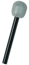 Beistle 10" Glittered Microphone Prop