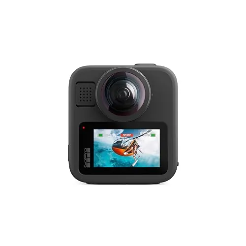 GoPro MAX2 Waterproof 360 + Traditional Action Camera with Spherical 8K Video, 29MP 360 Photos