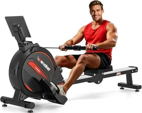 Wenoker 16-Level Magnetic Rowing Machine