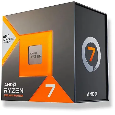AMD Ryzen 7 7700X3D Raphael 8-Core 4.0GHz AM5 Zen 4 120W CPU