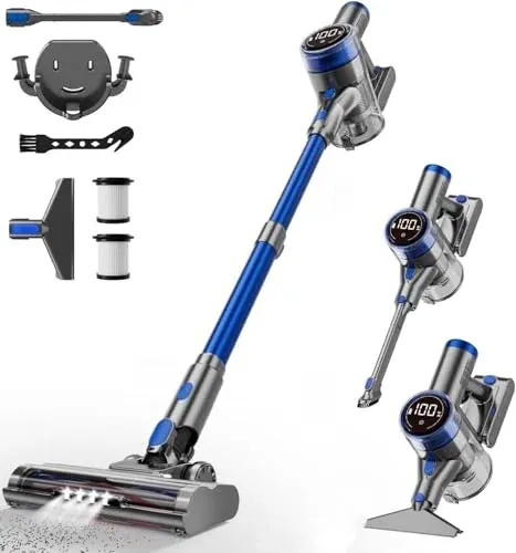 Cordless Vacuum Cleaner 480W/45Kpa
