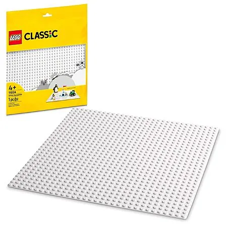 LEGO Classic White Baseplate (11026, 32x32 Studs)