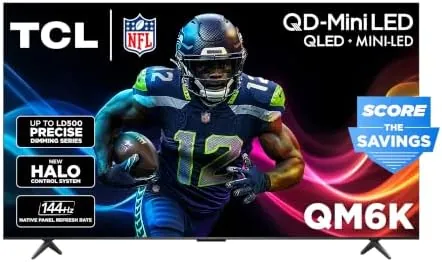 85" TCL QM6K Pro 4K QD-Mini LED Smart TV