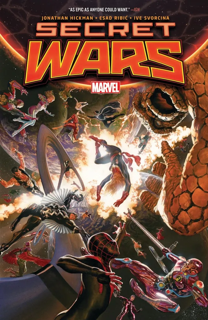 Secret Wars Illustrated Hardcover Book
