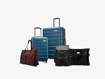 Samsonite, American Tourister & Rockland Luggage: Travel Gear from $9, Luggage Sets