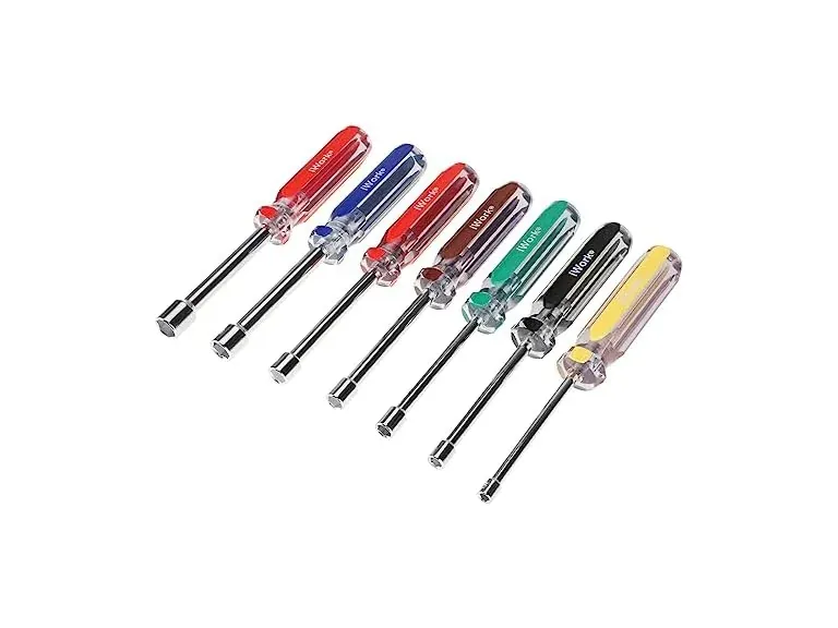 Olympia Tools SAE Nut Driver Set 7-Piece