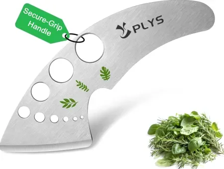 Plys 9 Hole Herb Stripper Tool Peeler
