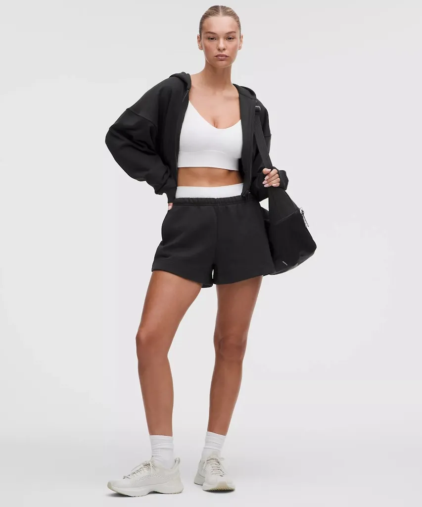 lululemon Women's French Terry Mid-Rise 3.5" Short