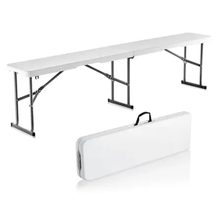 6-Foot VEVOR Plastic Folding Bench