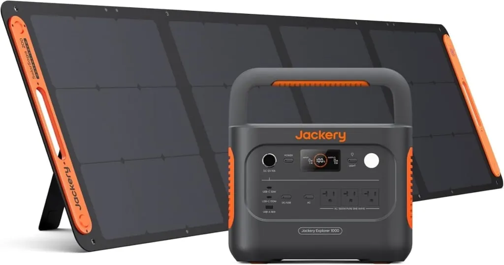 Jackery Explorer 1000 v2 1,070Wh Power Station w/ Solar Panel