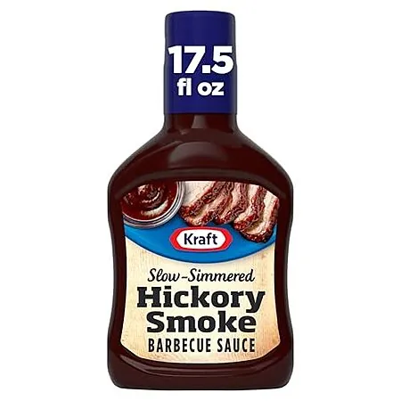 Select Accts / Areas: 17.5-Oz Kraft Hickory Smoke Slow-Simmered BBQ Sauce