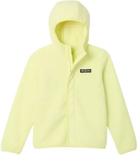 Columbia Kids' Highland Pine Full-Zip Fleece Hooded Jacket (Citron Haze)