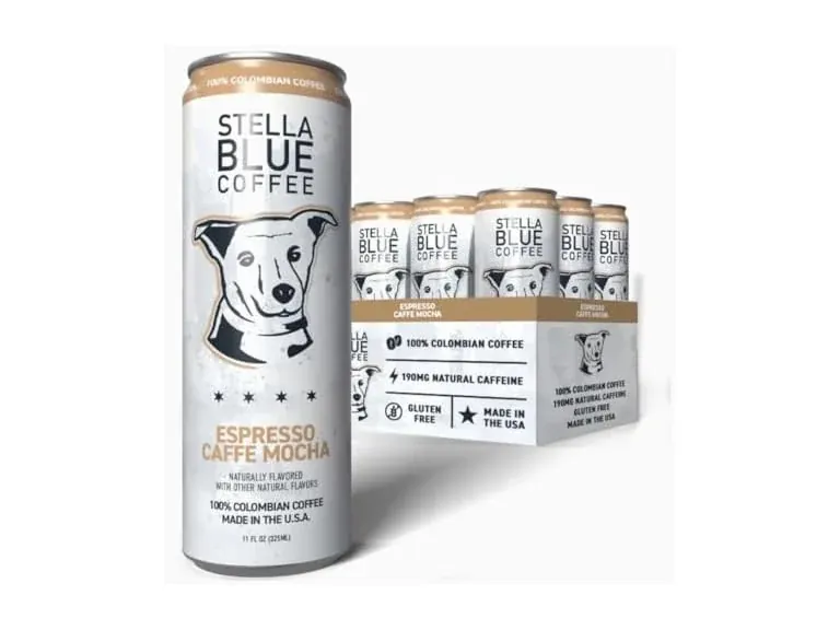 Stella Blue Espresso Caffe Mocha Cans 11oz, 12-Pack