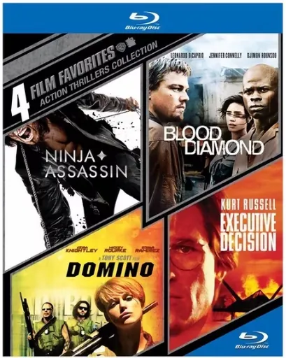 4 Film Favorites: Action Thrillers Blu-ray