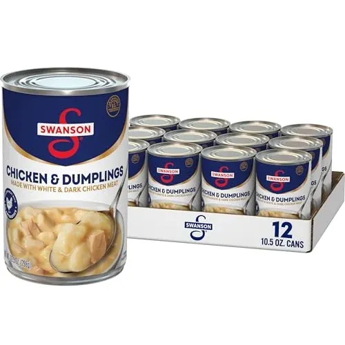 Swanson Canned Chicken and Dumplings 10.5 OZ Can (Case of 12)