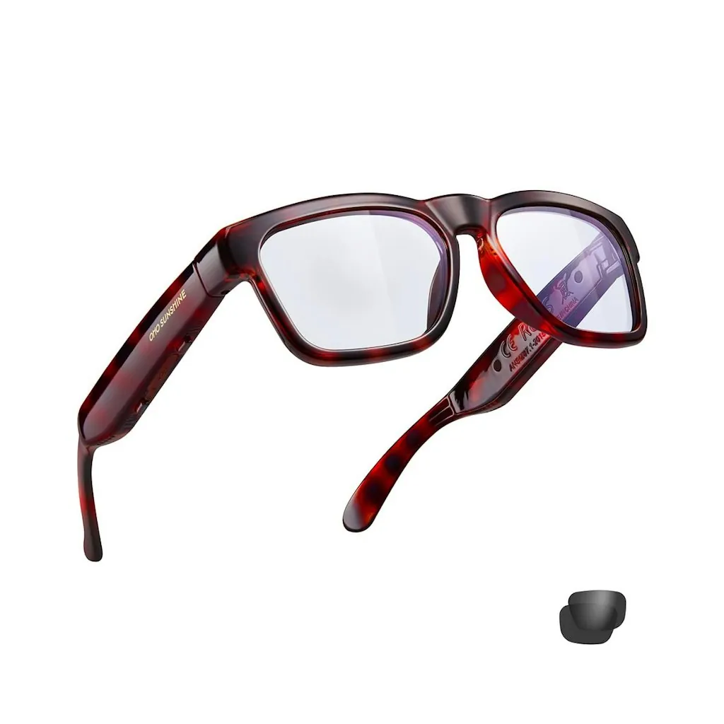 OhO Open Ear Smart Glasses w/ Bluetooth Audio & UV400 Protection