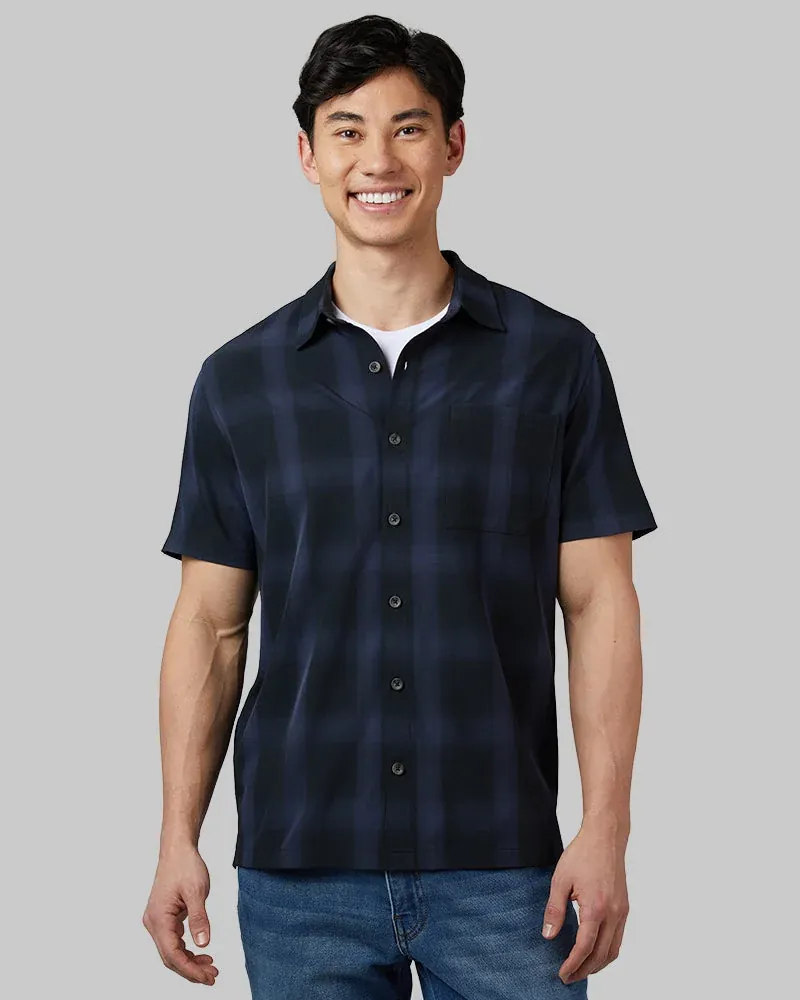 32 Degrees Men's Casual Plaid Button-Up Shirt (3 Colors)