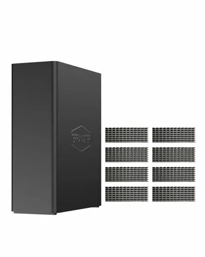 TERRAMASTER F8 SSD Plus 8-bay all SSD NAS, Intel Core i3 8-Core, 16GB DDR5