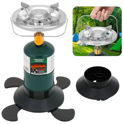 10,000 BTU Single Burner Portable Propane Camping Stove
