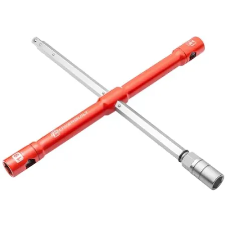 Powerbuilt 4-Way Compact Lug Wrench Set
