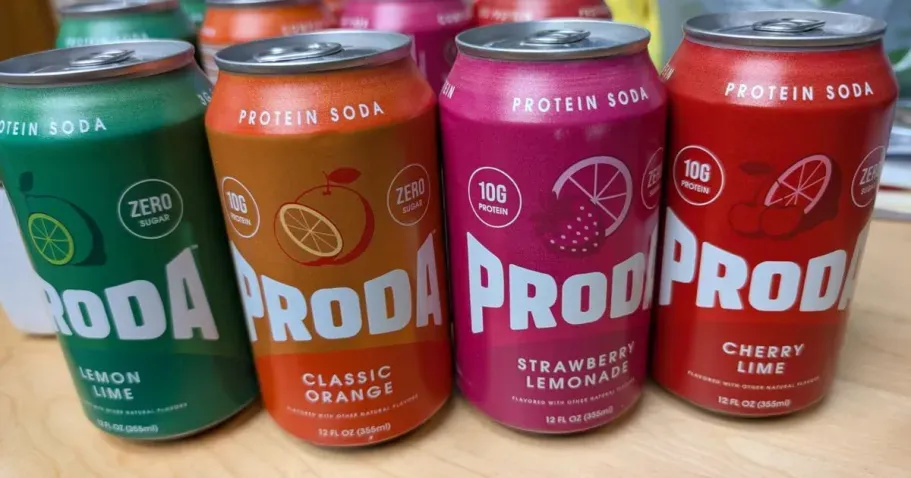 PRODA Protein Soda 12-Pack