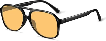 YDAOWKN Retro Aviator Sunglasses