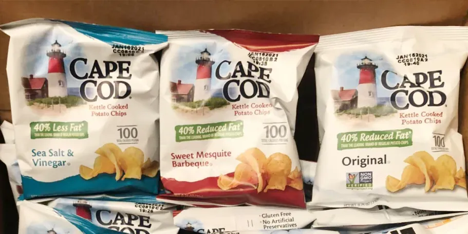 Cape Cod Potato Chips 20-Count Variety Pack