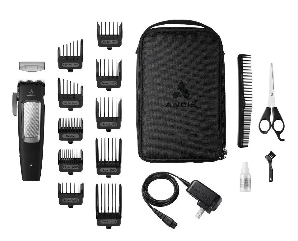 Andis inCRED 19-Piece Cordless Hair Trimmer Kit
