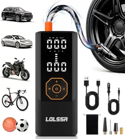 JASKLEV 180PS Portable Air Compressor Cordless Tire Inflator
