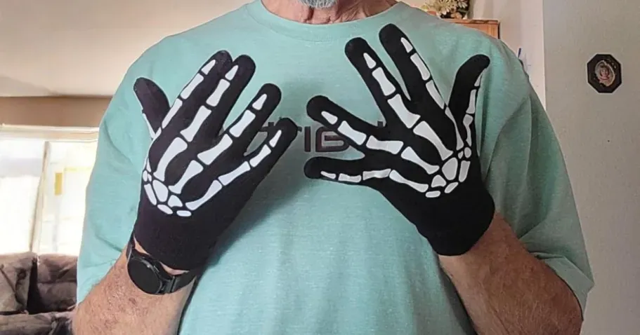 Skeleton Gloves 2-Pack