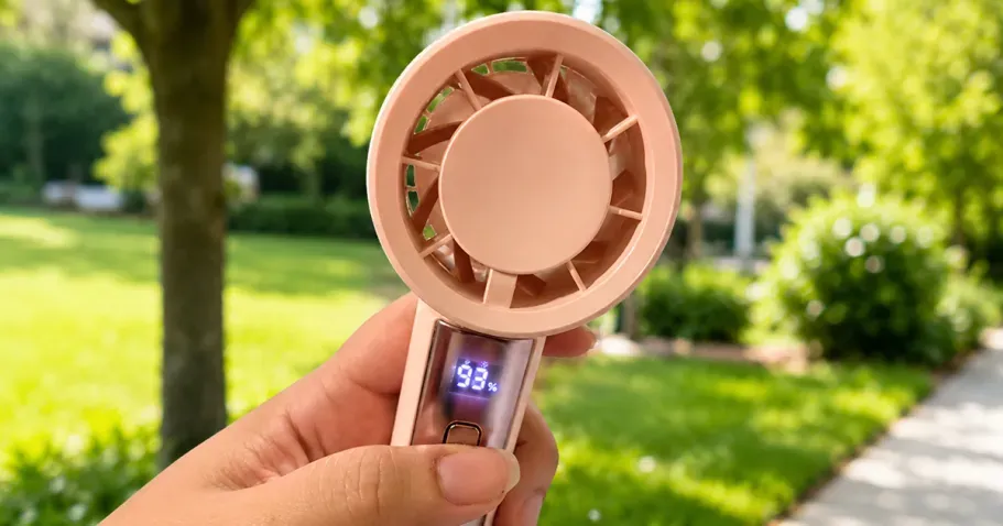 Rechargeable Portable Fan Only $5.99 on Amazon (Reg. $10)