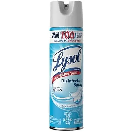 19-Oz Lysol Disinfectant Spray (Crisp Linen)