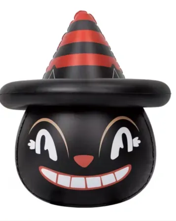 Way To Celebrate 2.5' Blow-Up Vintage Cat Yard Inflatable