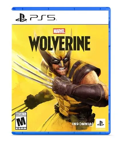 PlayStation 5 Digital Edition Console 825 GB - Marvel’s Wolverine Battle Yellow Limited Edition Bundle