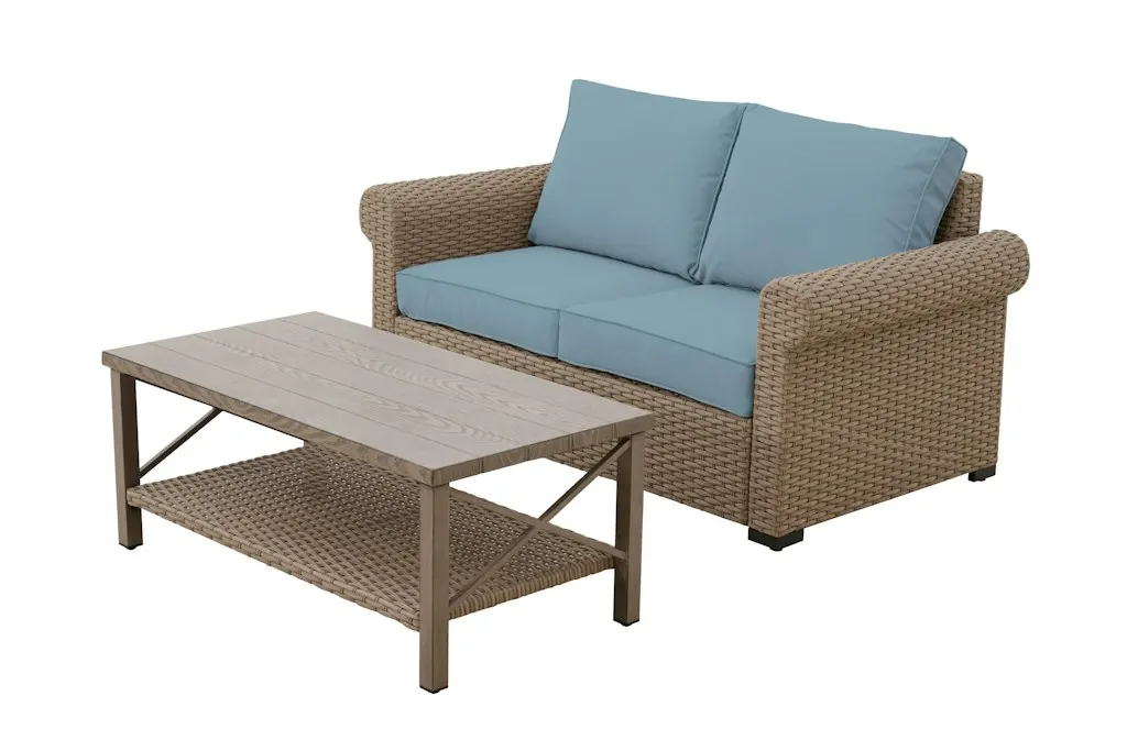 allen + roth Emerald Cove 2-Piece Patio Conversation Set
