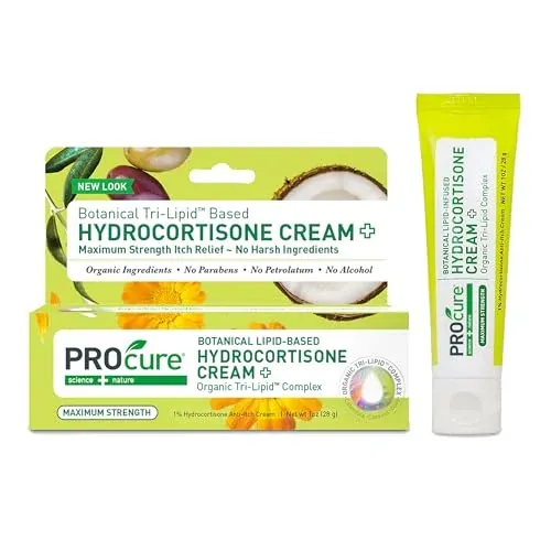 PROcure Hydrocortisone Cream with Calendula 1-Oz