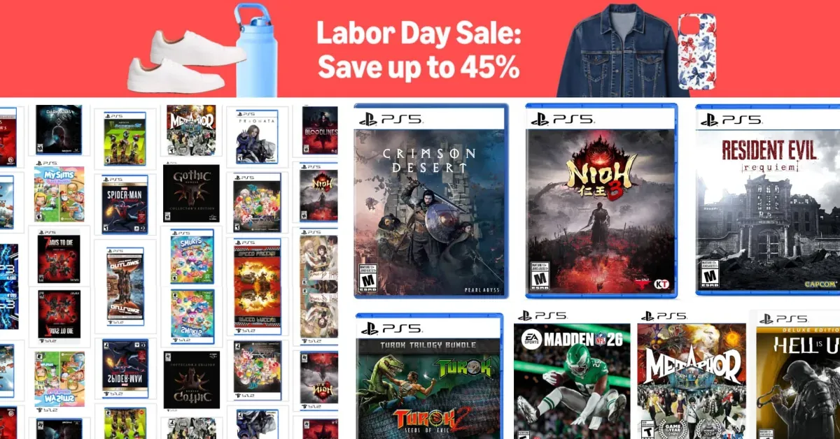 Loads of physical PS5 games on sale for Labor Day at Amazon