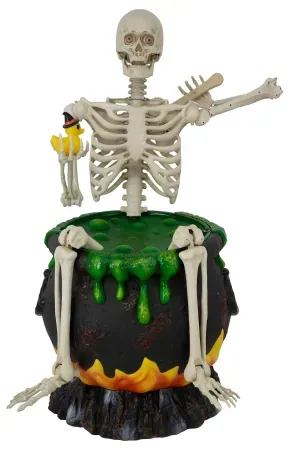 Way To Celebrate 43" Outdoor Animated Skeleton in Cauldron
