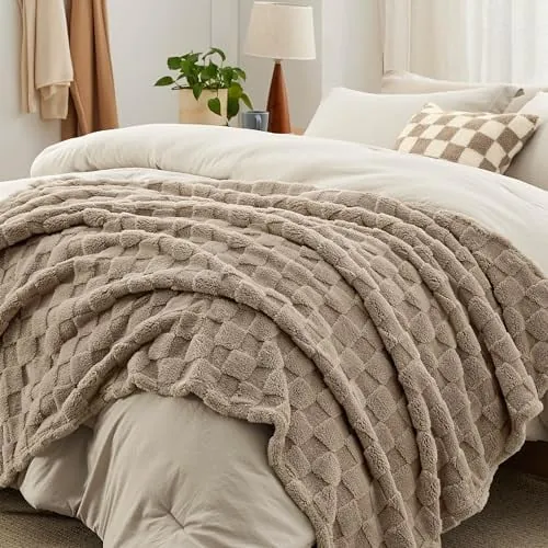 5-Piece Bedsure Comforter Set with Throw Blanket & Pillow