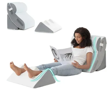Hansleep 4-Piece 20" x 26" Bed Wedge Pillow Set
