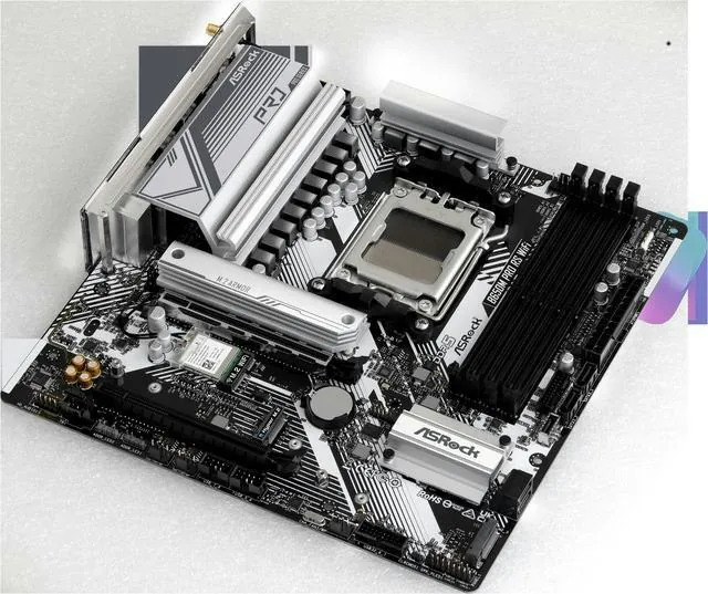 ASRock B650M Pro RS WiFi AM5 AMD B650 Micro ATX Motherboard