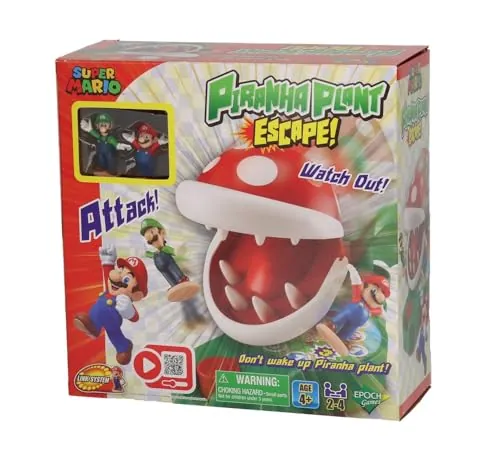 EPOCH Games Super Mario Piranha Plant Escape Tabletop Game