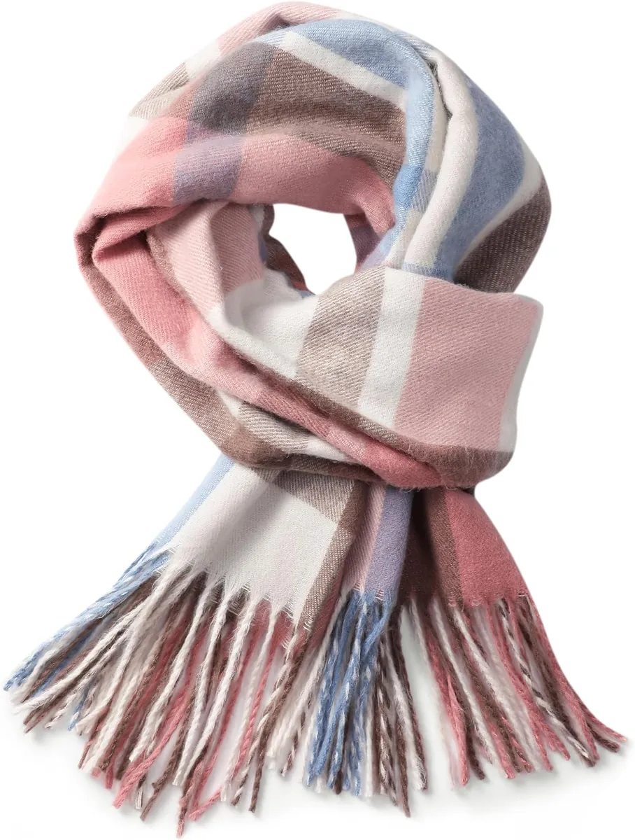 Loiyadn Women’s Plaid Scarves