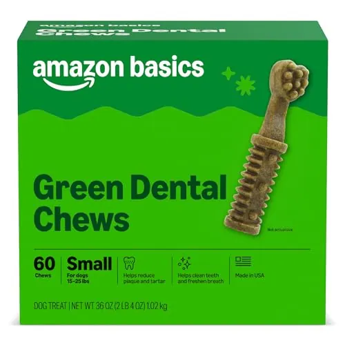 Amazon Brand - Wag Dental Treats for Dogs, Fresh Breath, 24 Count