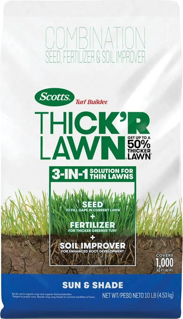 Scotts Turf Builder Sun & Shade 10-lb. Grass Seed & Fertilizer