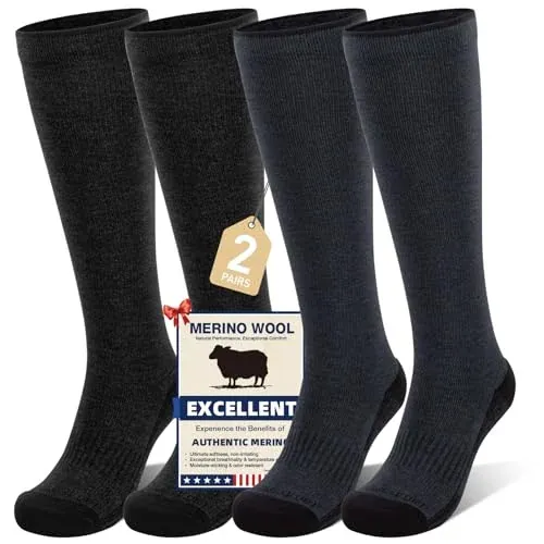 iambamboo Merino Wool Compression Socks