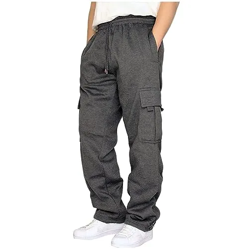 Heavyweight Fleece Sweatpants with Pockets